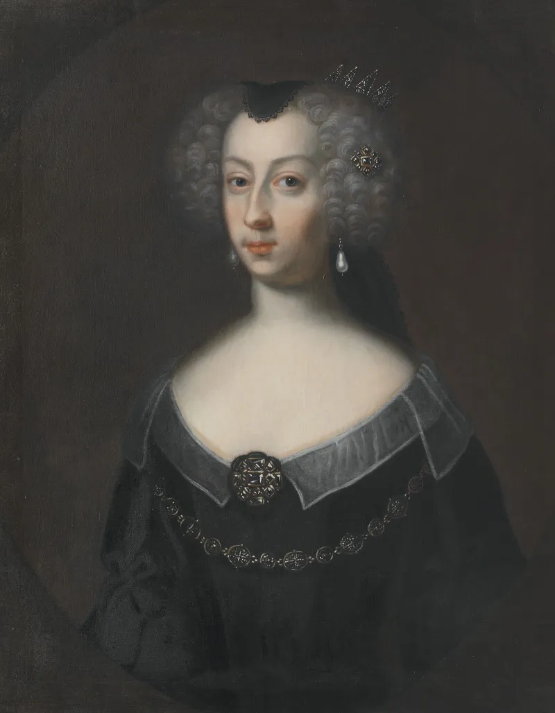 Maria Eleonora 1599 1655 Queen Of Sweden Princess Of Brandenburg Wall Art by David von Krafft - High-Resolution Digital Print