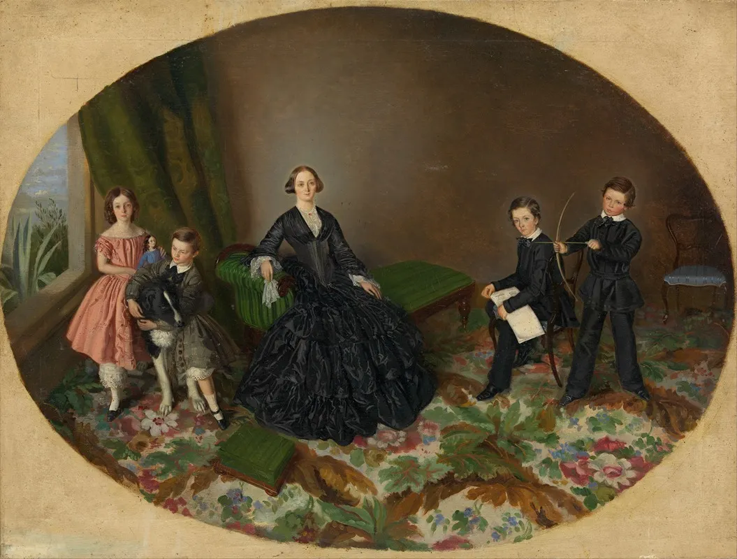 Maria Elizabeth Omullane And Her Children