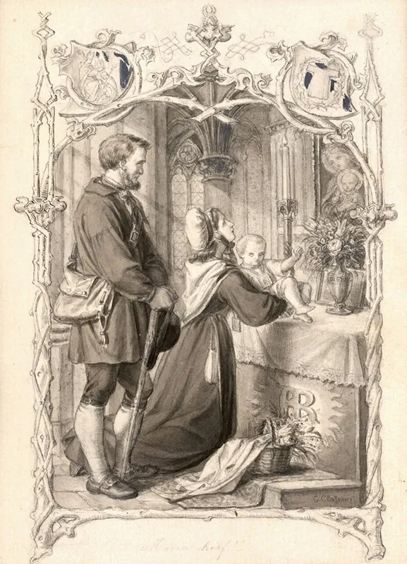 Maria Hilf Wall Art by Carl Clasen - High-Resolution Digital Print