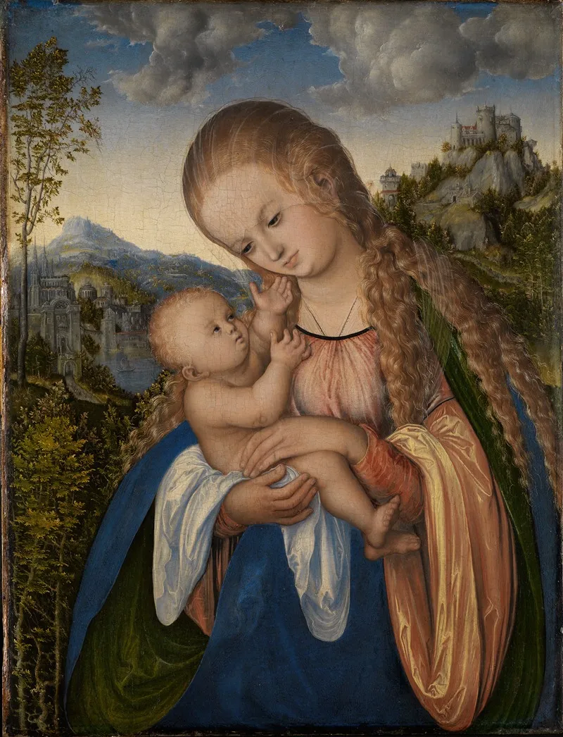 Maria Mit Dem Kinde 2