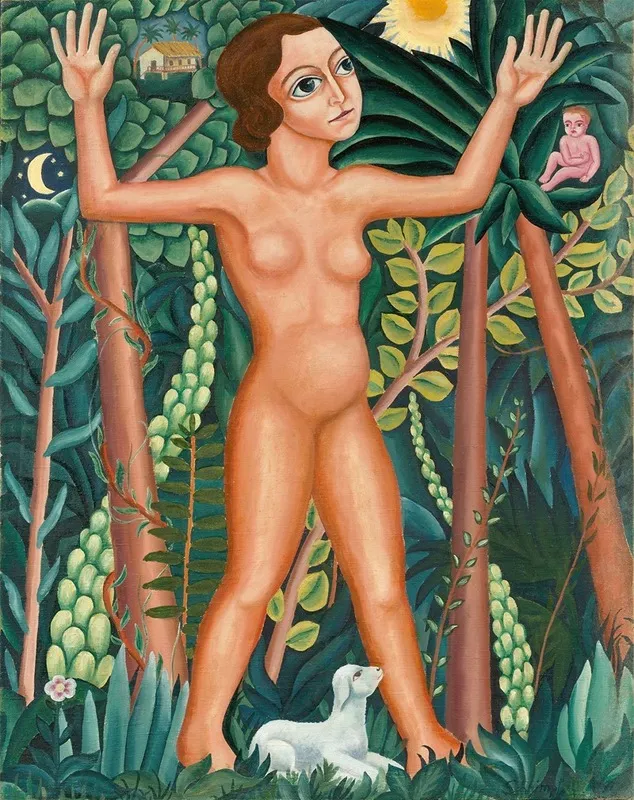 Marias Traum Wall Art by Georg Schrimpf - High-Resolution Digital Print