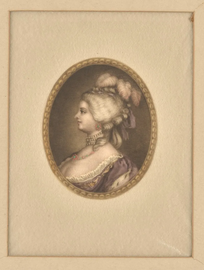 Marie Antoinette 5 Wall Art by George Wistar Hodge Ritchie - High-Resolution Digital Print