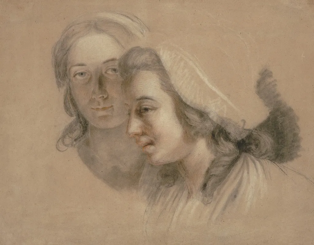 Marie Gabrielle Capet And Marie Marguerite Carreaux De Rosemond