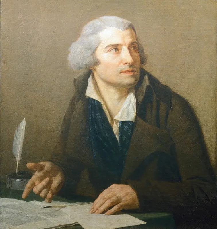 Marie Joseph Chentier Wall Art by Jean François Huë - High-Resolution Digital Print