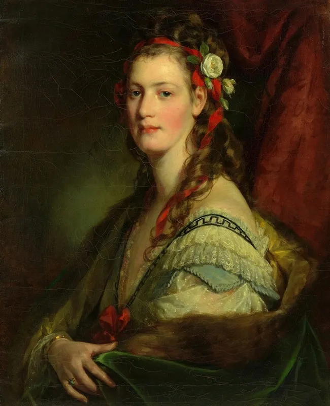 Marie Paterno Geb Nemetschke Spater Amerling Bzw Hoyos 4 Frau Des Kunstlers