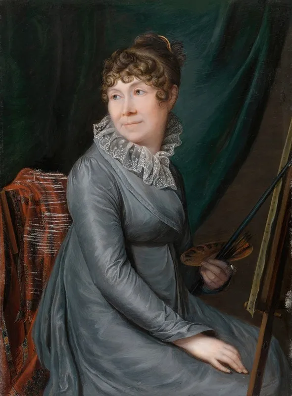 Marie Simons Mother Of The Artist Wall Art by Alexandre Delatour - High-Resolution Digital Print