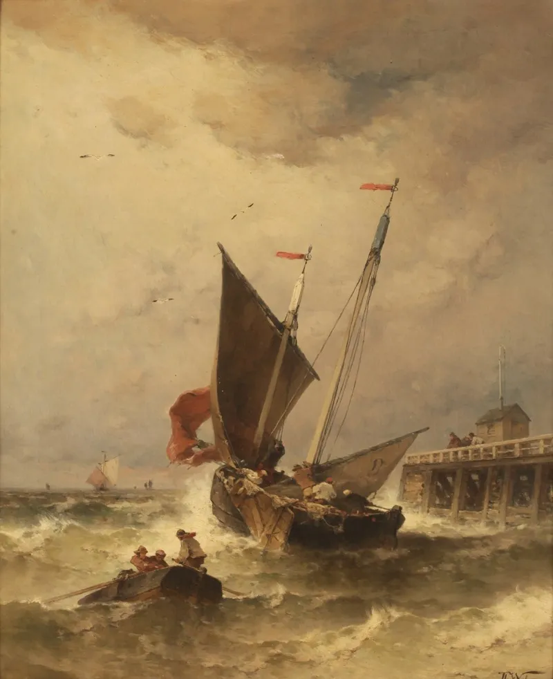 Marine 20 Wall Art by Theodor Alexander Weber - High-Resolution Digital Print