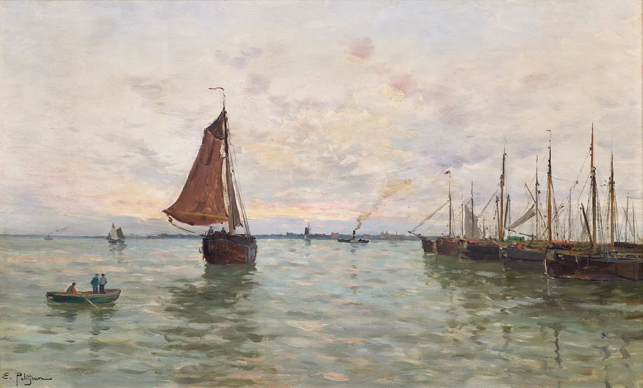 Marine 37 Wall Art by Edmond Petitjean - High-Resolution Digital Print