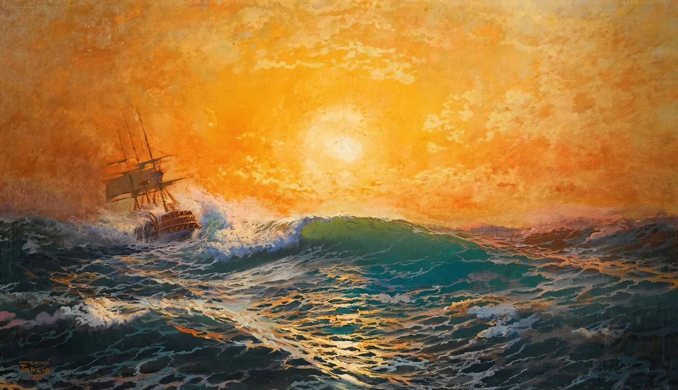 Marine 5 Wall Art by Diyarbakirli Tahsin - High-Resolution Digital Print