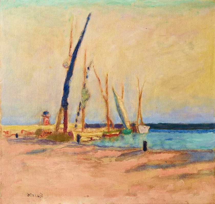 Marine Cannes Wall Art by Pierre Bonnard - High-Resolution Digital Print