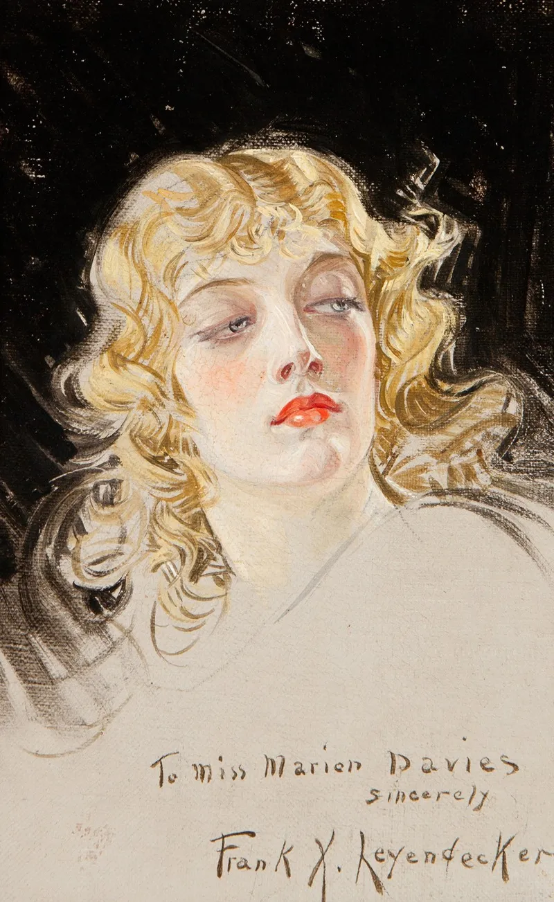 Marion Davies Wall Art by Frank Xavier Leyendecker - High-Resolution Digital Print