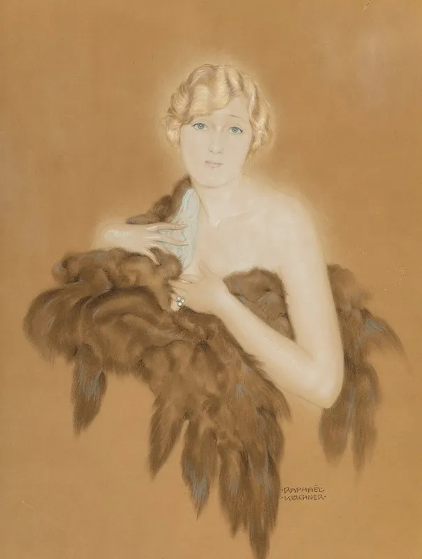Marion Davis Wall Art by Raphael Kirchner - High-Resolution Digital Print