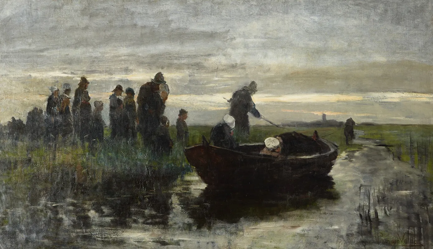 Marken Funeral Barge