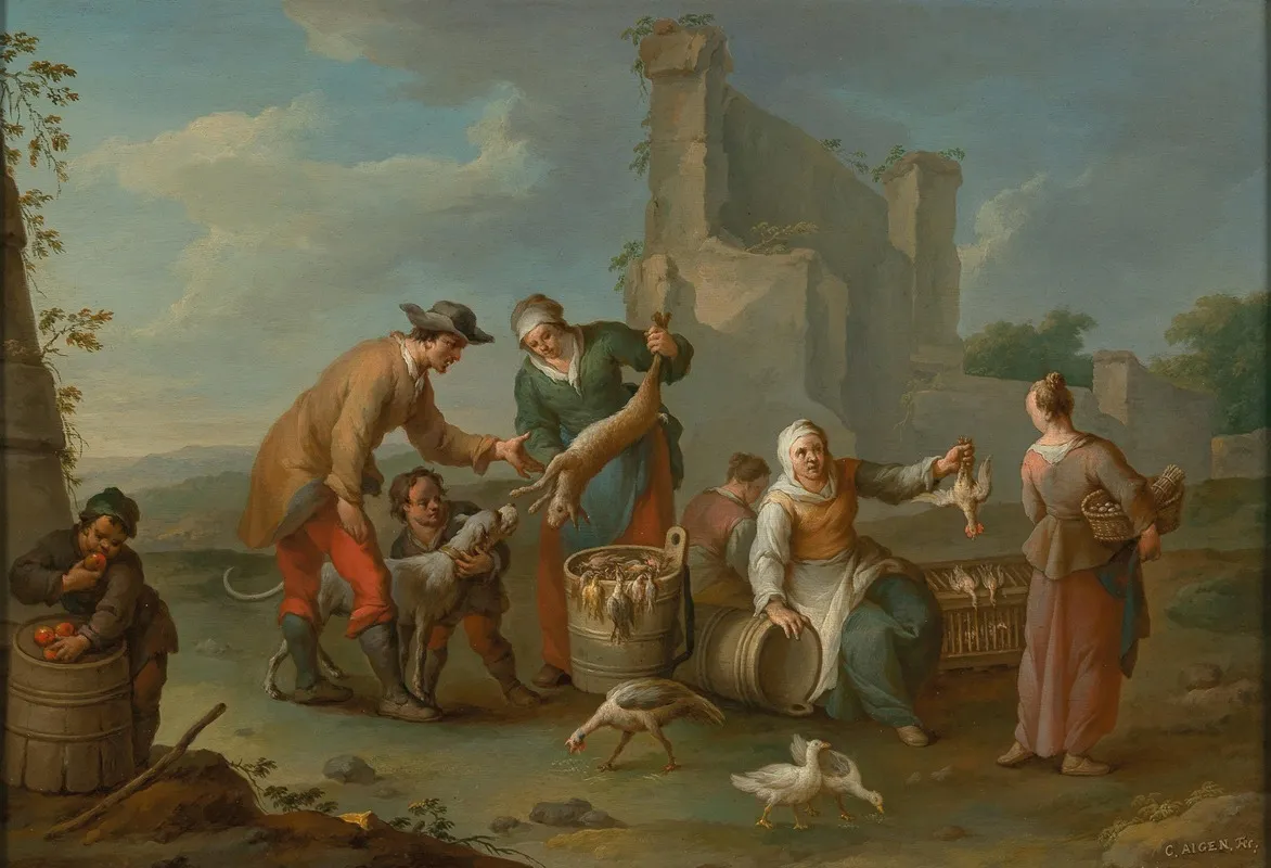 Market Scene 11