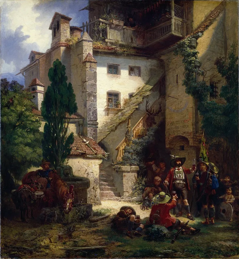 Marksmen In Merano Wall Art by Johan Christoffer Boklund - High-Resolution Digital Print