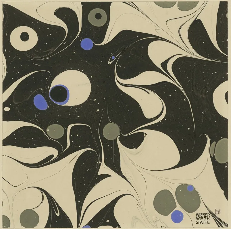 Marmorpapier 53