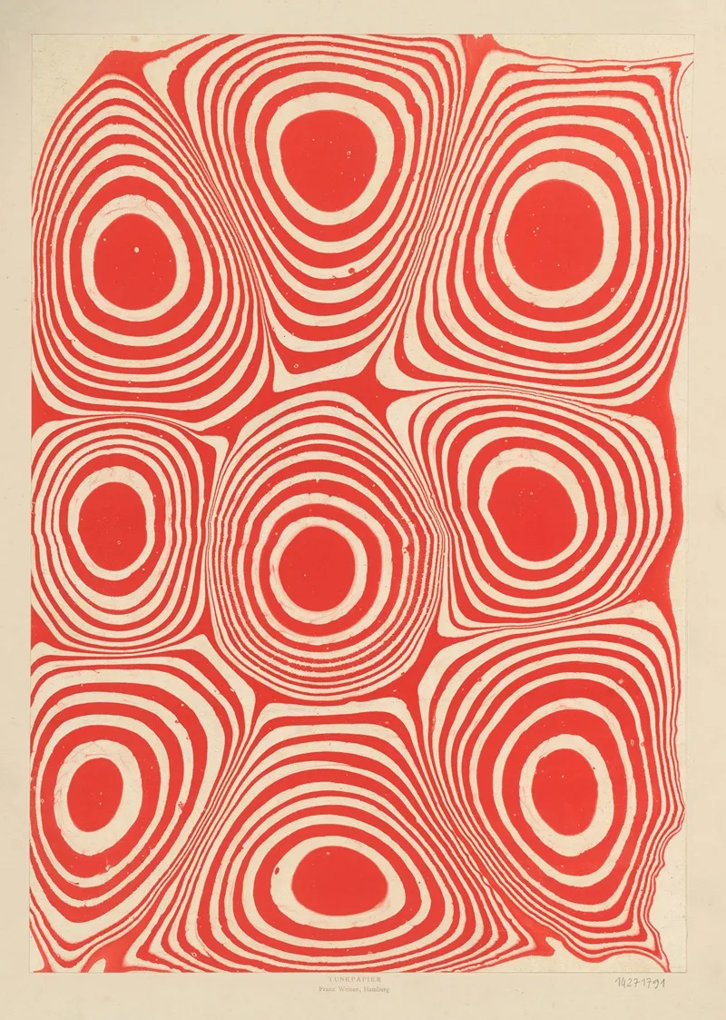 Marmorpapier Kreise Und Kreisformige Ringe