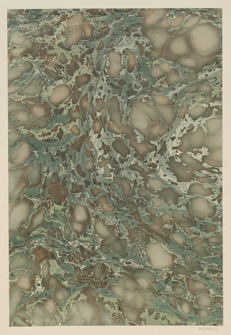 Marmorpapier Olmarmor 5