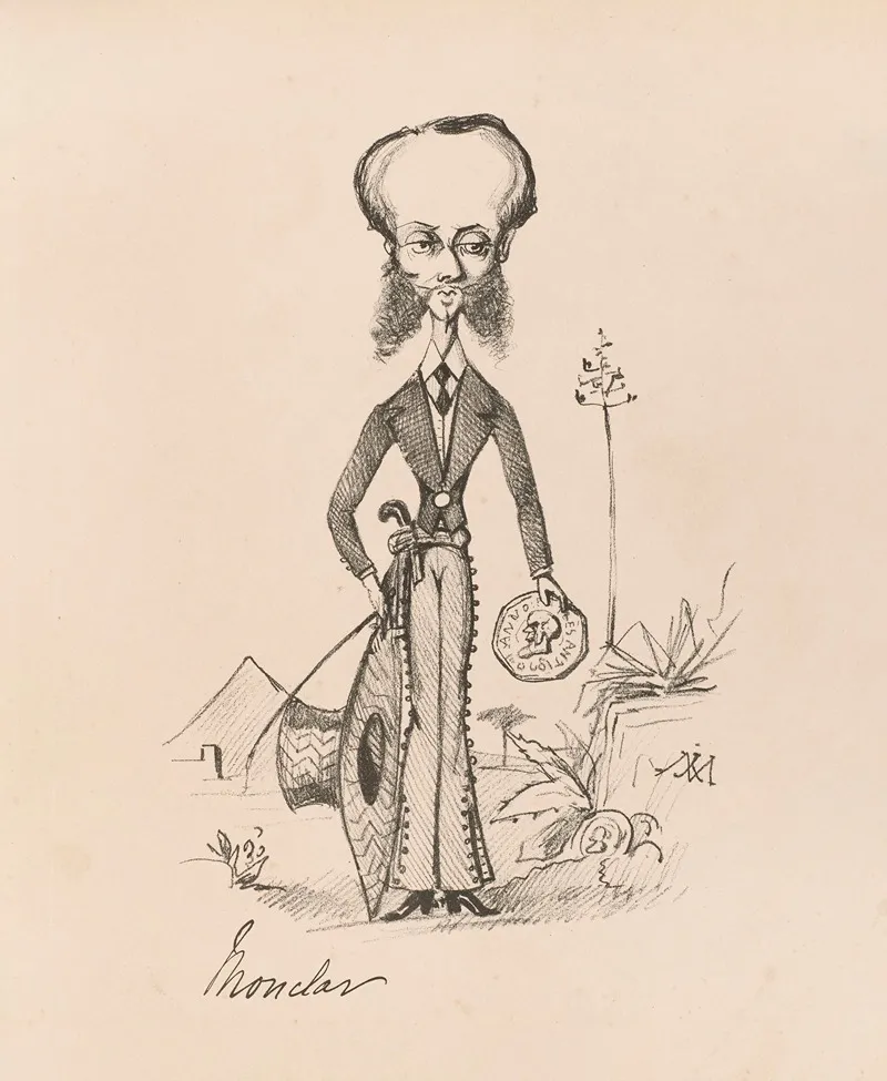 Marquis De Ripert Monclar Wall Art by Joseph Mollard - High-Resolution Digital Print