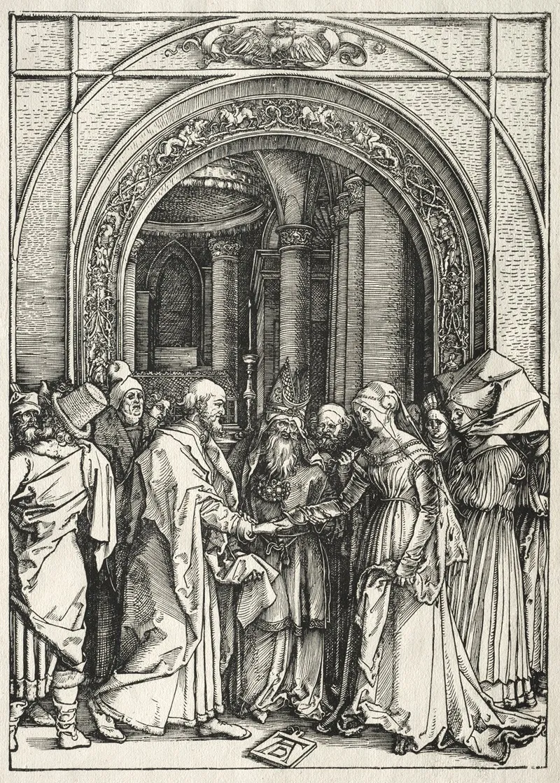Marriage Of The Virgin And St Joseph