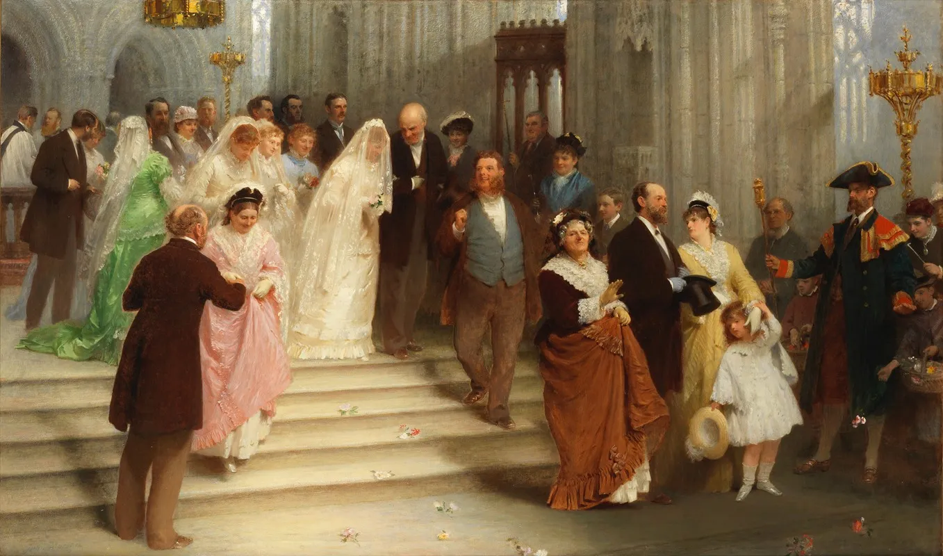 Married For Money Wall Art by John Morgan - High-Resolution Digital Print