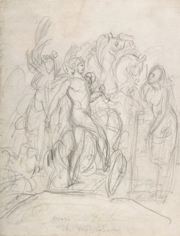 Mars Crowned By Victory And Listening To Moderation