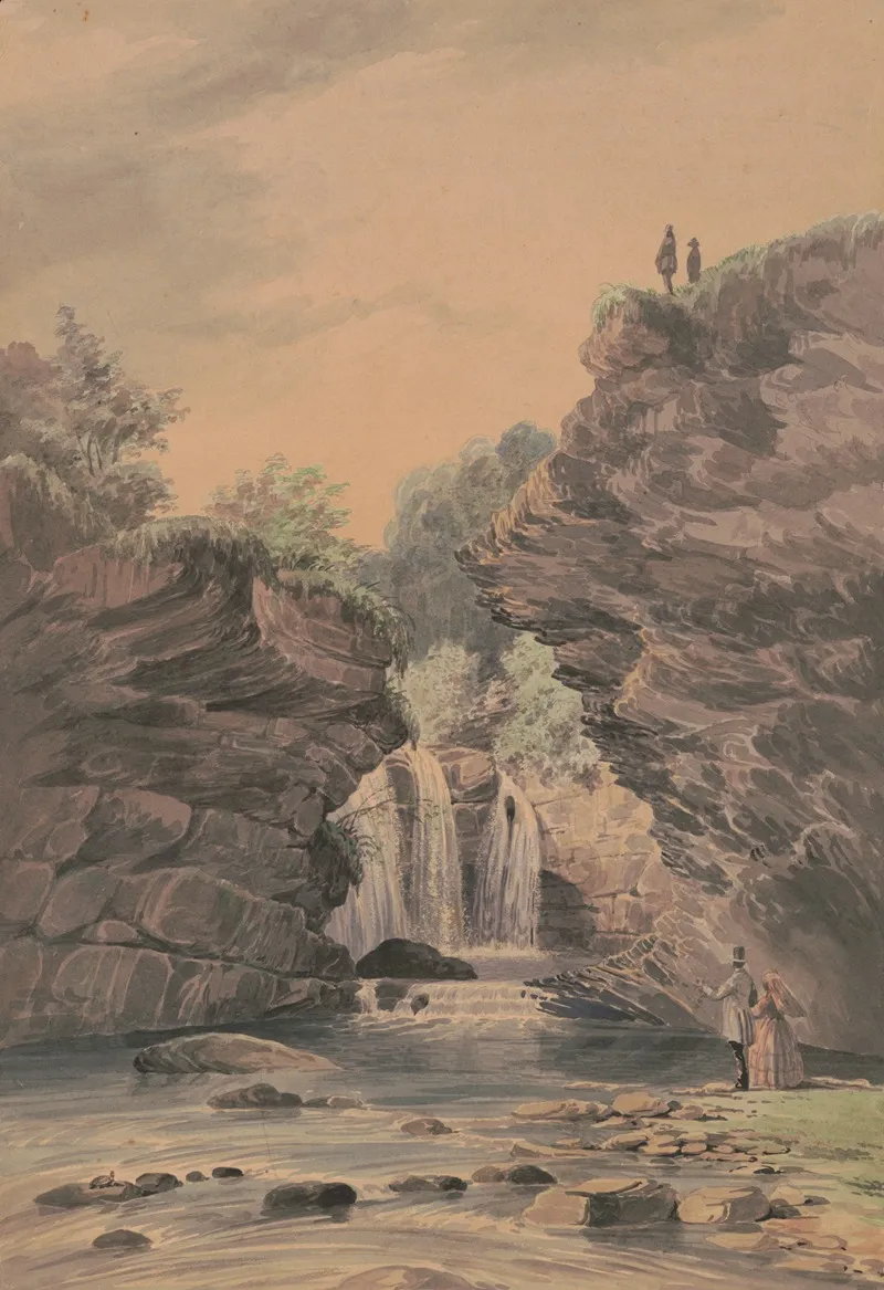 Marshall Falls Near Delaware Water Gap