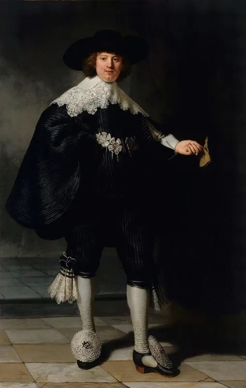 Marten Soolmans Wall Art by Rembrandt van Rijn - High-Resolution Digital Print