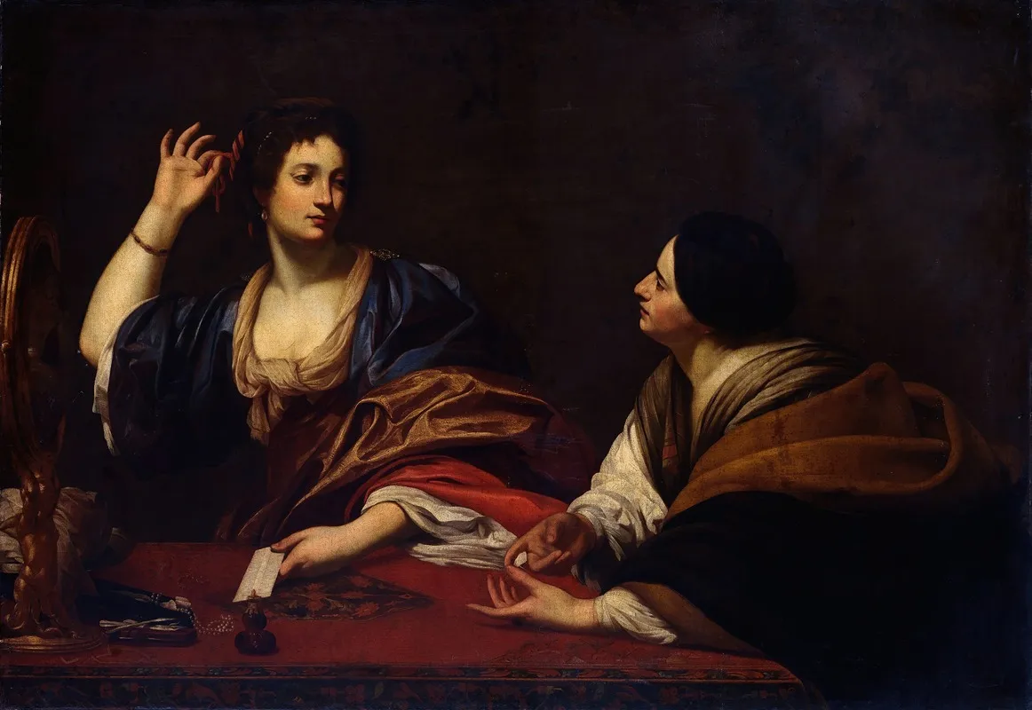 Martha Scolding Her Vain Sister Mary Magdalene