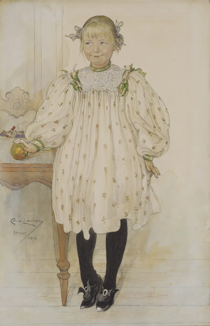 Martha Winslow Wall Art by Carl Larsson - High-Resolution Digital Print