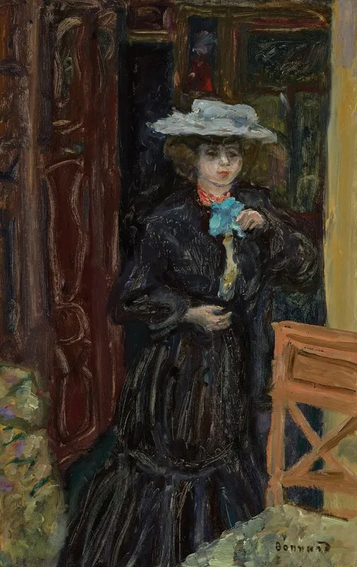 Marthe Au Chapeau Blanc