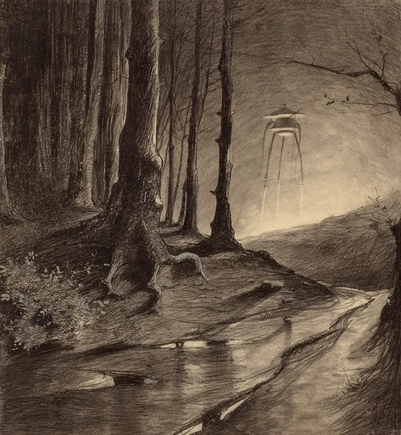 Martian In The Forest