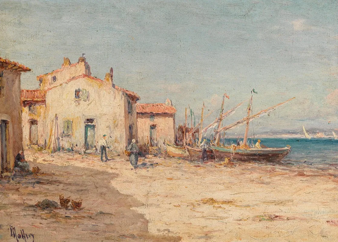 Martigues Port Wall Art by Charles Malfroy - High-Resolution Digital Print