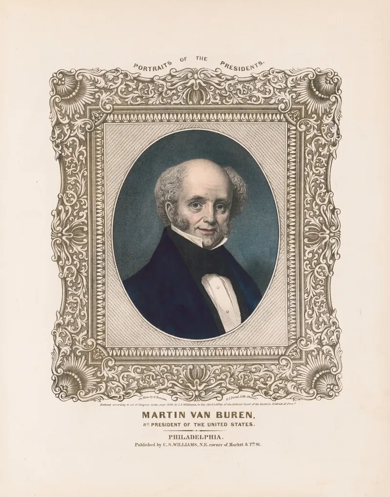 Martin Van Buren 8th President Of The United States