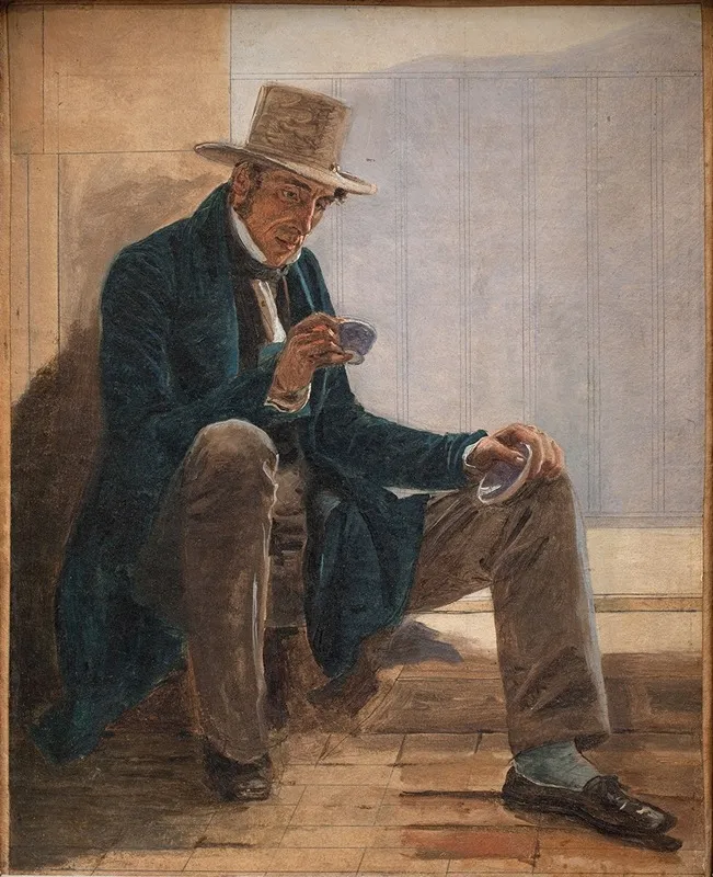 Martinus Rorbye Wall Art by Constantin Hansen - High-Resolution Digital Print