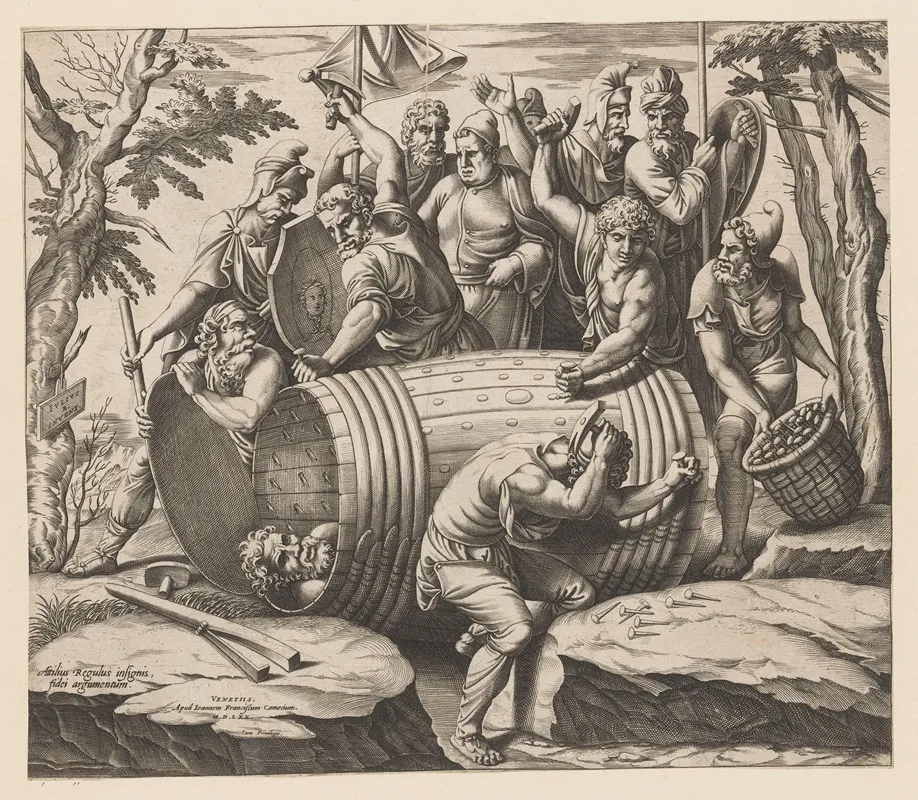 Martyrdom Of Marcus Atilius Regulus
