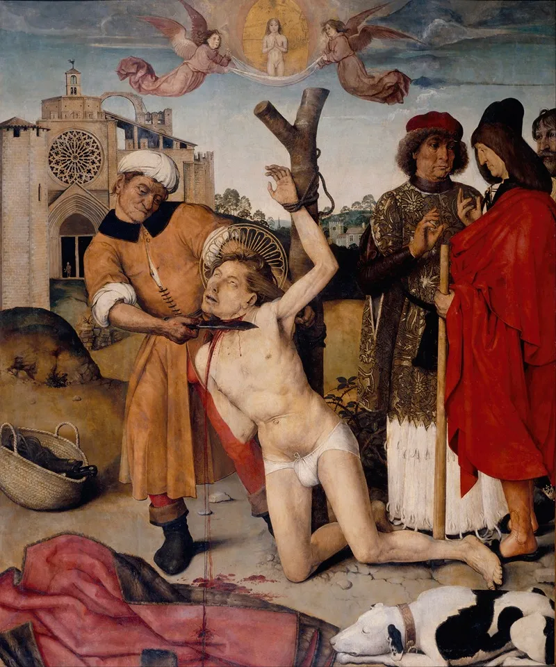 Martyrdom Of Saint Cucuphas Wall Art by Ayne Bru - High-Resolution Digital Print
