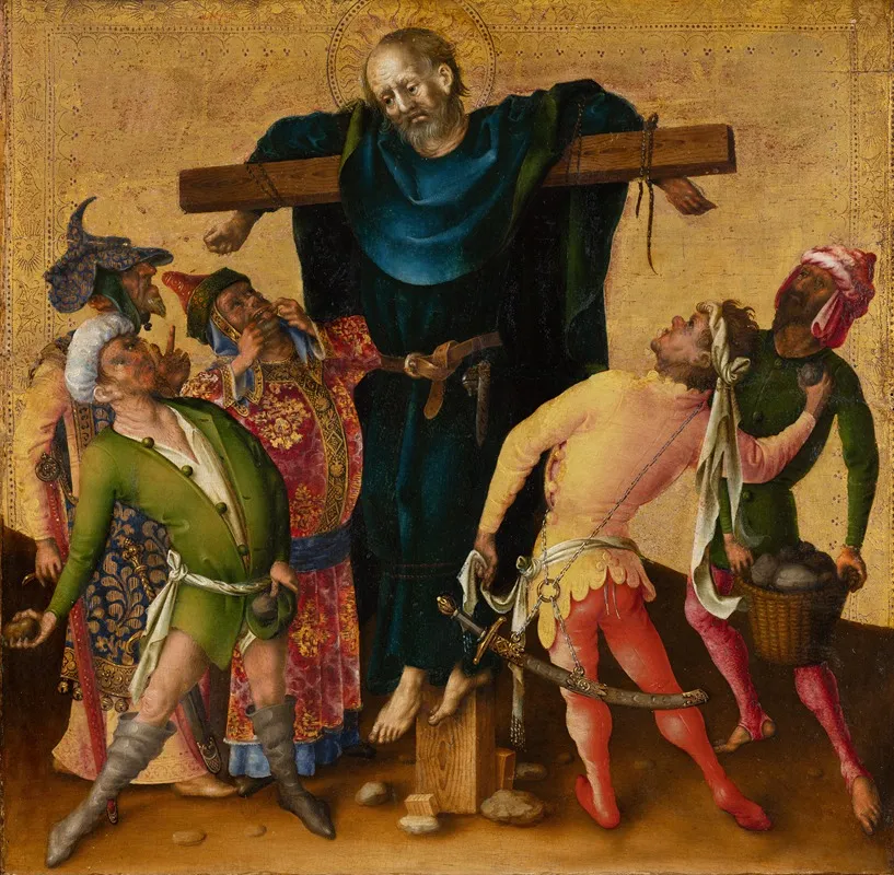 Martyrdom Of St Philip Wall Art by Stefan Lochner - High-Resolution Digital Print