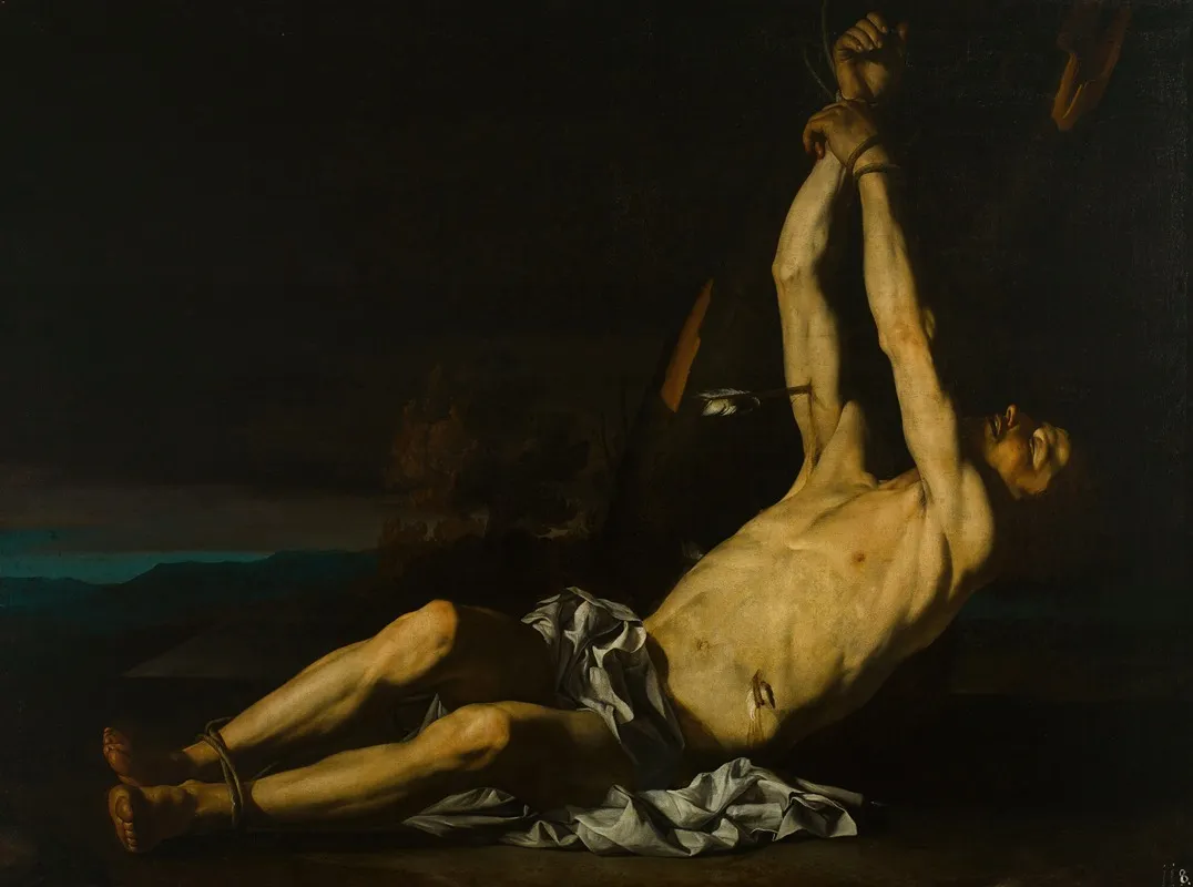 Martyrdom Of St Sebastian 2 Wall Art by Jusepe de Ribera - High-Resolution Digital Print