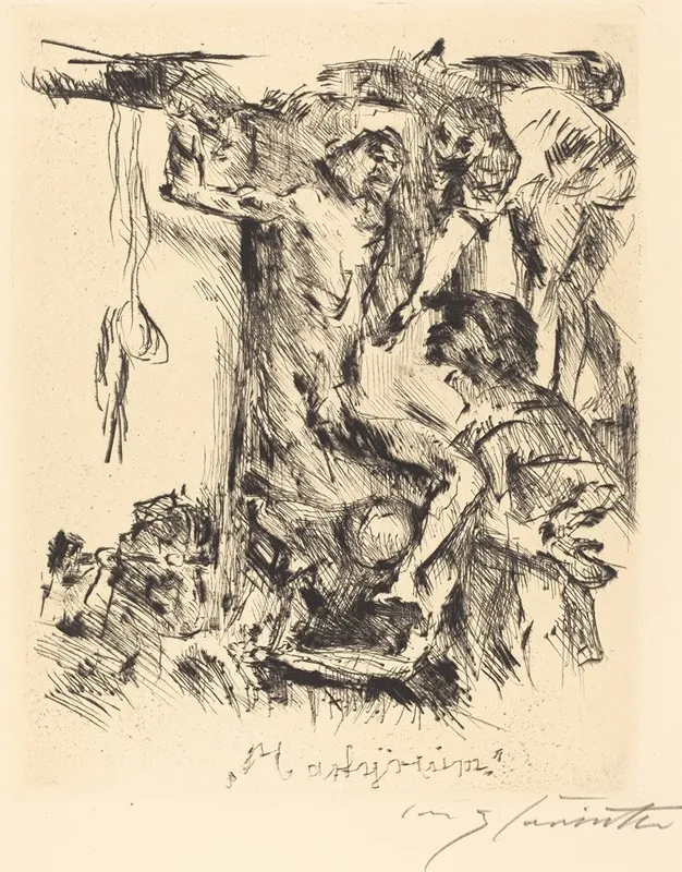 Martyrium Martyrdom Wall Art by Lovis Corinth - High-Resolution Digital Print