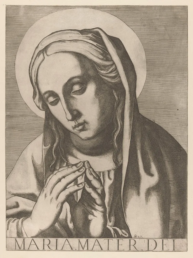 Mary 6 Wall Art by Raffaello Schiaminossi - High-Resolution Digital Print
