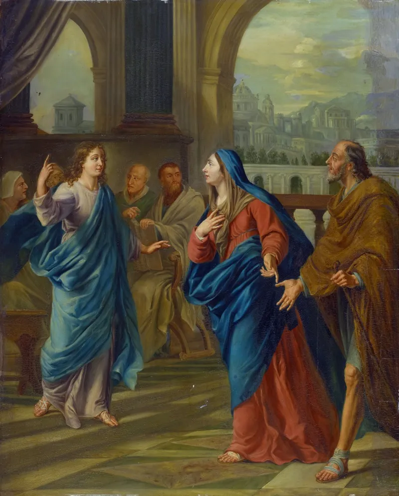 Mary And Joseph Find The Twelve Year Old Jesus In The Temple 2