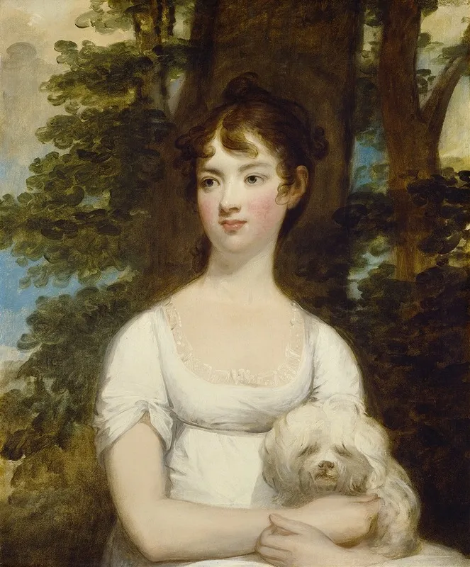 Mary Barry Wall Art by Gilbert Stuart - High-Resolution Digital Print