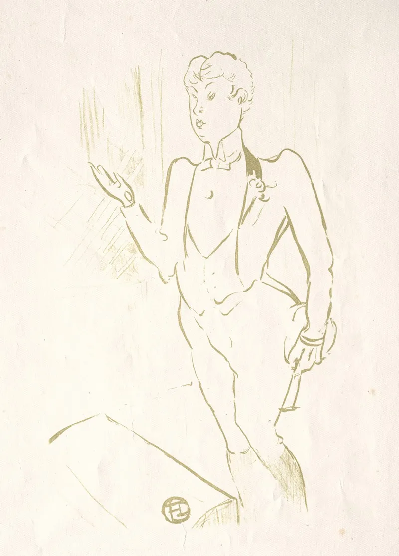 Mary Hamilton Wall Art by Henri de Toulouse-Lautrec - High-Resolution Digital Print