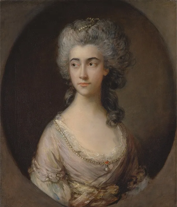 Mary Heberden Wall Art by Thomas Gainsborough - High-Resolution Digital Print