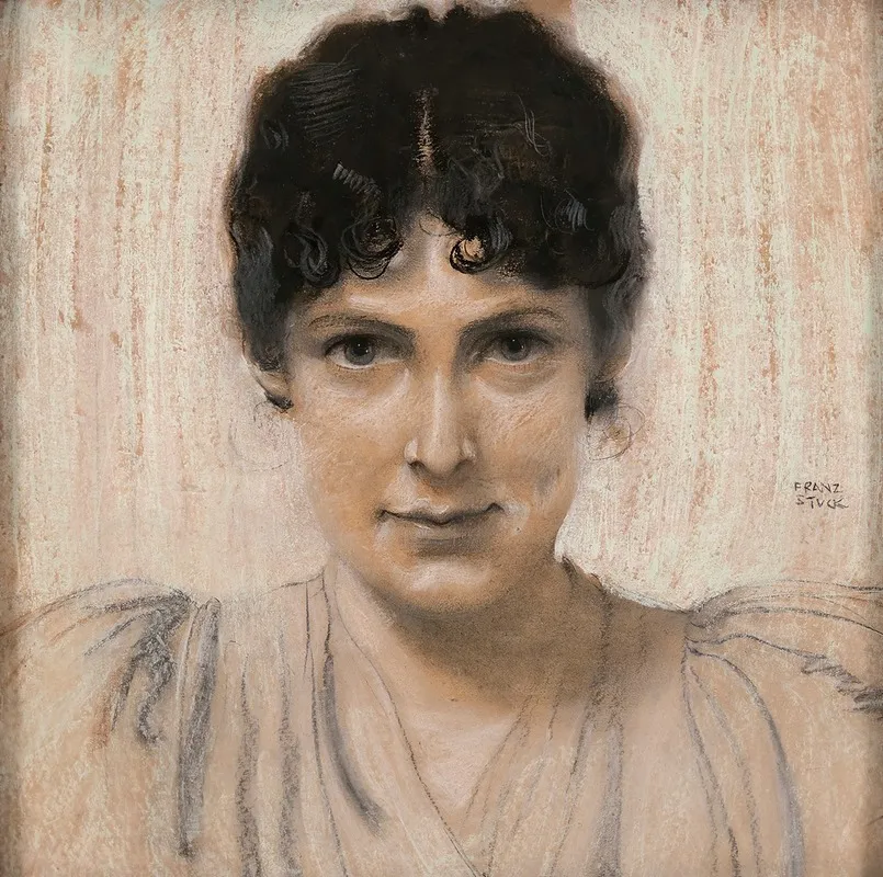 Mary Lindpaintner Later Stuck Wall Art by Franz von Stuck - High-Resolution Digital Print