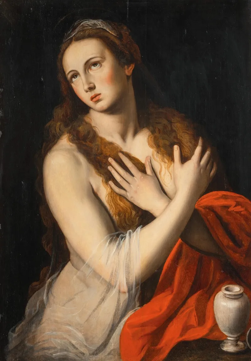 Mary Magdalen 4 Wall Art by Leonardo Grazia - High-Resolution Digital Print