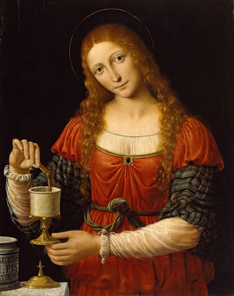 Mary Magdalen Wall Art by Andrea Solario - High-Resolution Digital Print
