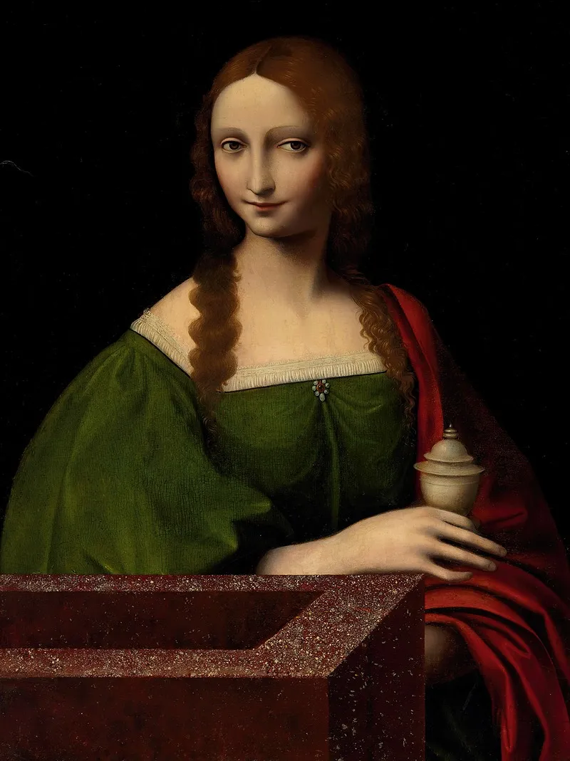 Mary Magdalene 12 Wall Art by Giampietrino (Giovanni Pietro Rizzoli) - High-Resolution Digital Print