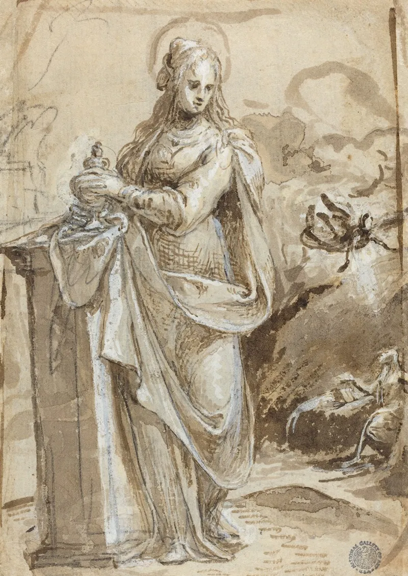 Mary Magdalene 15 Wall Art by Biagio Pupini - High-Resolution Digital Print